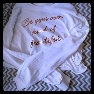 XL crop top long sleeve